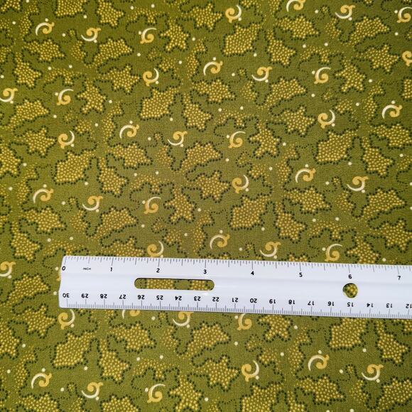 Gingerlily Green Mossy - Renee Nanneman of Need'l Love - Andover Fabrics - 1 Yd - Picture 3 of 6